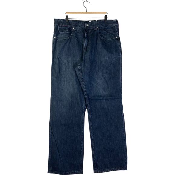 Vintage Rocawear Original Fit Straight Leg Denim Jeans 38x30 - Picture 1 of 7